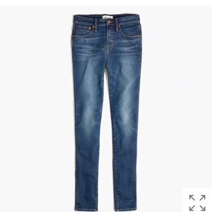 Madewell 9” patty wash skinny jeans